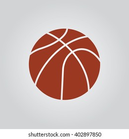 Basketball icon vector