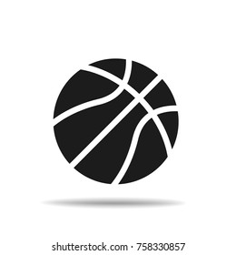 basketball icon vector