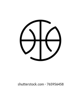 basketball icon vector