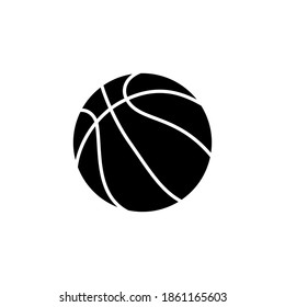 Basketball icon vector. Basketball ball icon. Basketball logo vector icon