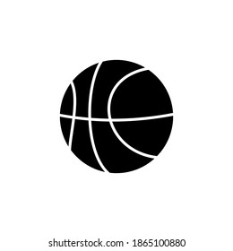 Basketball icon vector. Basketball ball icon. Basketball logo vector icon