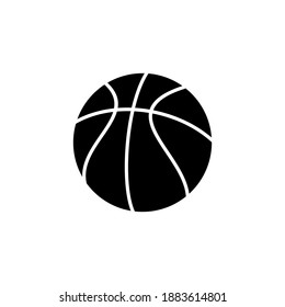 Basketball icon vector. Basketball ball icon. Basketball logo vector icon