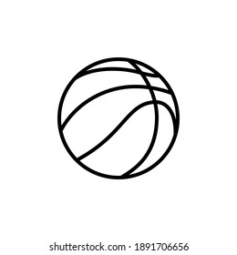 Basketball icon vector. Basketball ball icon. Basketball logo vector icon