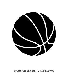Basketball icon vector. Basketball ball icon. Basketball logo vector icon