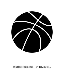 Basketball icon vector. Basketball ball icon. Basketball logo vector icon