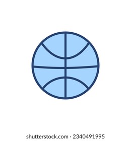 Vector de ícono de baloncesto. Símbolo y signo de baloncesto