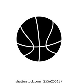 Basketball icon vector. Basketball ball sign and symbol