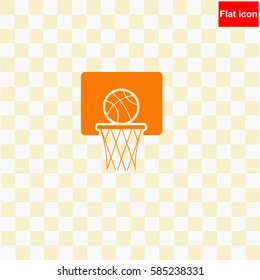 Basketball  icon Vector design.