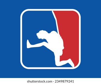 Basketball icon vector design and playing guitar. Funny logo for basketball player.