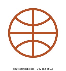 Basketball icon vector design templates simple and modern