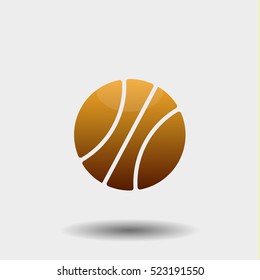 basketball icon, vector desing