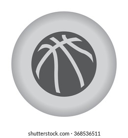 Basketball icon. Vector eps 10. 
