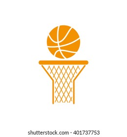 basketball icon vector illustration