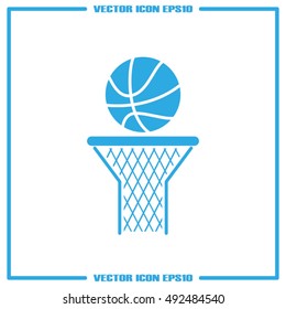 basketball icon vector illustration