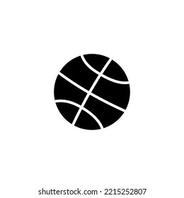 Basketball icon vector illustration. Basketball ball sign and symbol