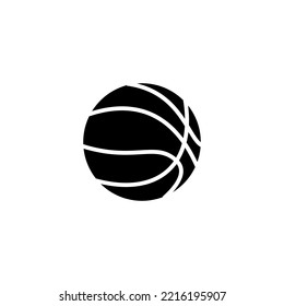 Basketball icon vector illustration. Basketball ball sign and symbol