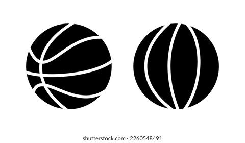 Basketball icon vector illustration. Basketball ball sign and symbol