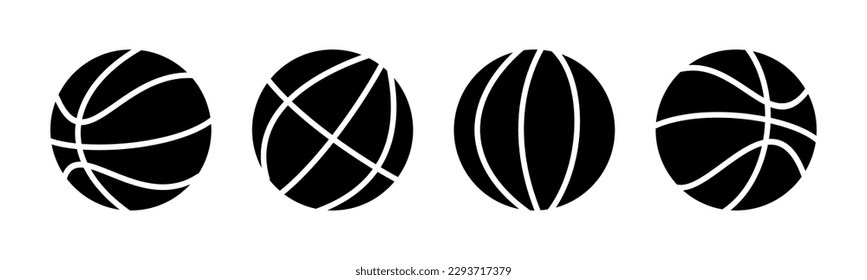 Basketball icon vector illustration. Basketball ball sign and symbol
