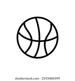 Basketball icon vector illustration. Basketball ball sign and symbol