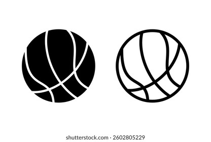 Basketball icon vector illustration. Basketball ball sign and symbol