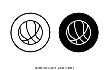 Basketball icon vector illustration. Basketball ball sign and symbol