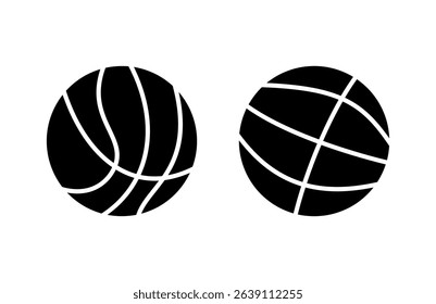 Basketball icon vector illustration. Basketball ball sign and symbol