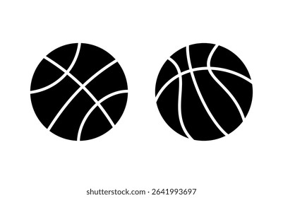 Basketball icon vector illustration. Basketball ball sign and symbol