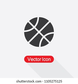 Basketball Icon Vector Illustration Eps10