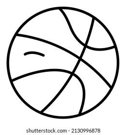 Basketball icon vector image. Can also be used for web apps, mobile apps and print media.