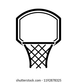 Basketball icon vector logo template style