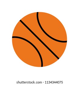 Basketball icon vector icon. Simple element illustration. Basketball symbol design. Can be used for web and mobile.