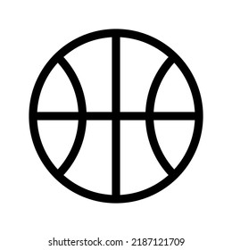 Basketball Icon Vector Symbol Design Illustration