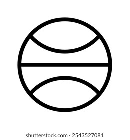 Basketball Icon Vector Symbol Design Illustration