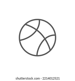 basketball icon, basketball icon vector, in trendy flat style isolated on white background. basketball icon image, basketball icon illustration