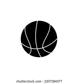 Basketball icon vector for web and mobile app. Basketball ball sign and symbol