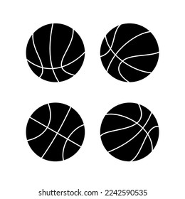 Basketball icon vector for web and mobile app. Basketball ball sign and symbol