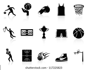 Basketball Icons set