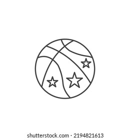 Basketball icons  symbol vector elements for infographic web
