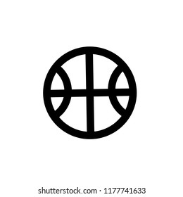 Basketball icon,vector illustration. Flat design style. vector basketball icon illustration isolated on White background, basketball icon Eps10. basketball icons graphic design vector symbols.