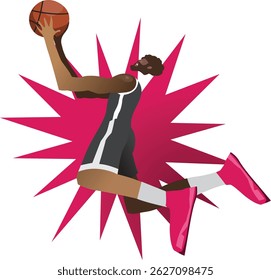 Basketball Illustration Vector by Decla Studio
