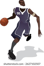 Basketball Illustration Vector by Decla Studio