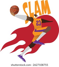 Basketball Illustration Vector by Decla Studio