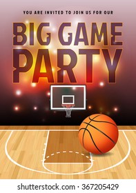 Basketball illustration. Vector EPS 10 available. EPS contains transparencies and gradient mesh.