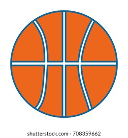 basketball isolated ball