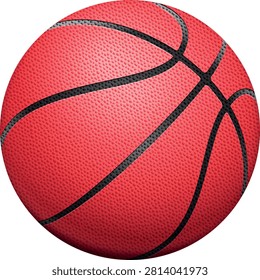 Basketball isolated on a white background
