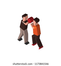 Basketball isometric left top view 3D icon