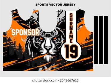 BASKETBALL JERSEY DESIGN FOR SUBLIMATION PRINTING