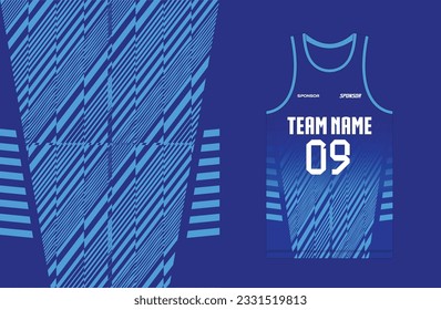 Jersey de Basketball Diseña un archivo completo editable vectorial