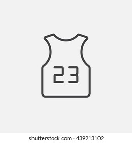 Basketball Jersey Icon