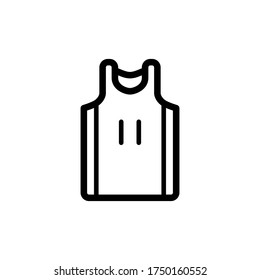 basketball jersey icon line art design 